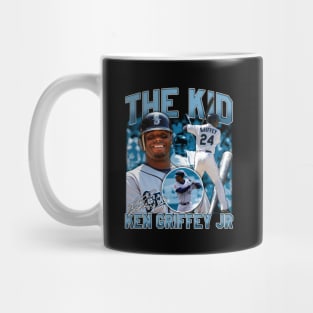 Ken Griffey Jr The Kid Basketball Legend Signature Vintage Retro 80s 90s Bootleg Rap Style Mug